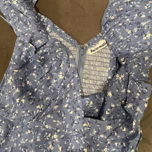 Reformation Petites Baxley Dress in Eve *NEW* - Picture 5 of 6